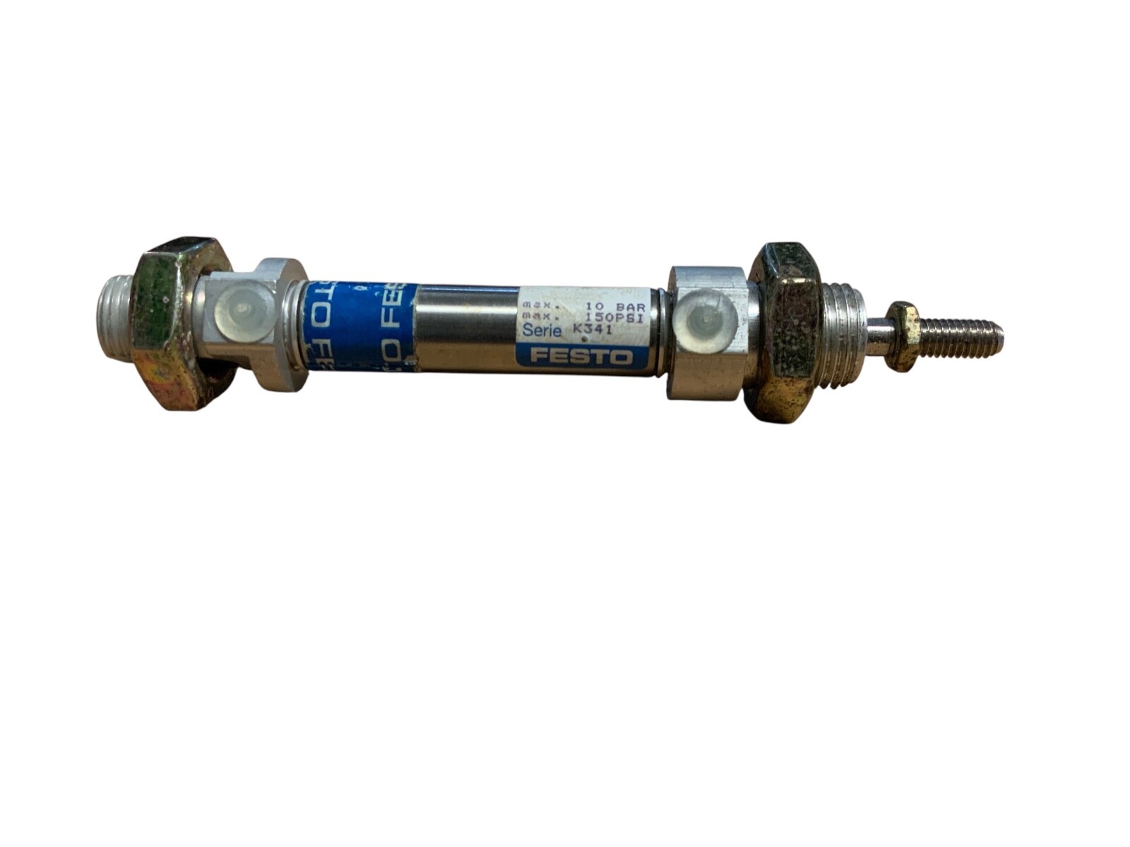 FESTO DSN-12-25-P DOUBLE-ACTING PNEUMATIC CYLINDER 12mm BORE 25mm.