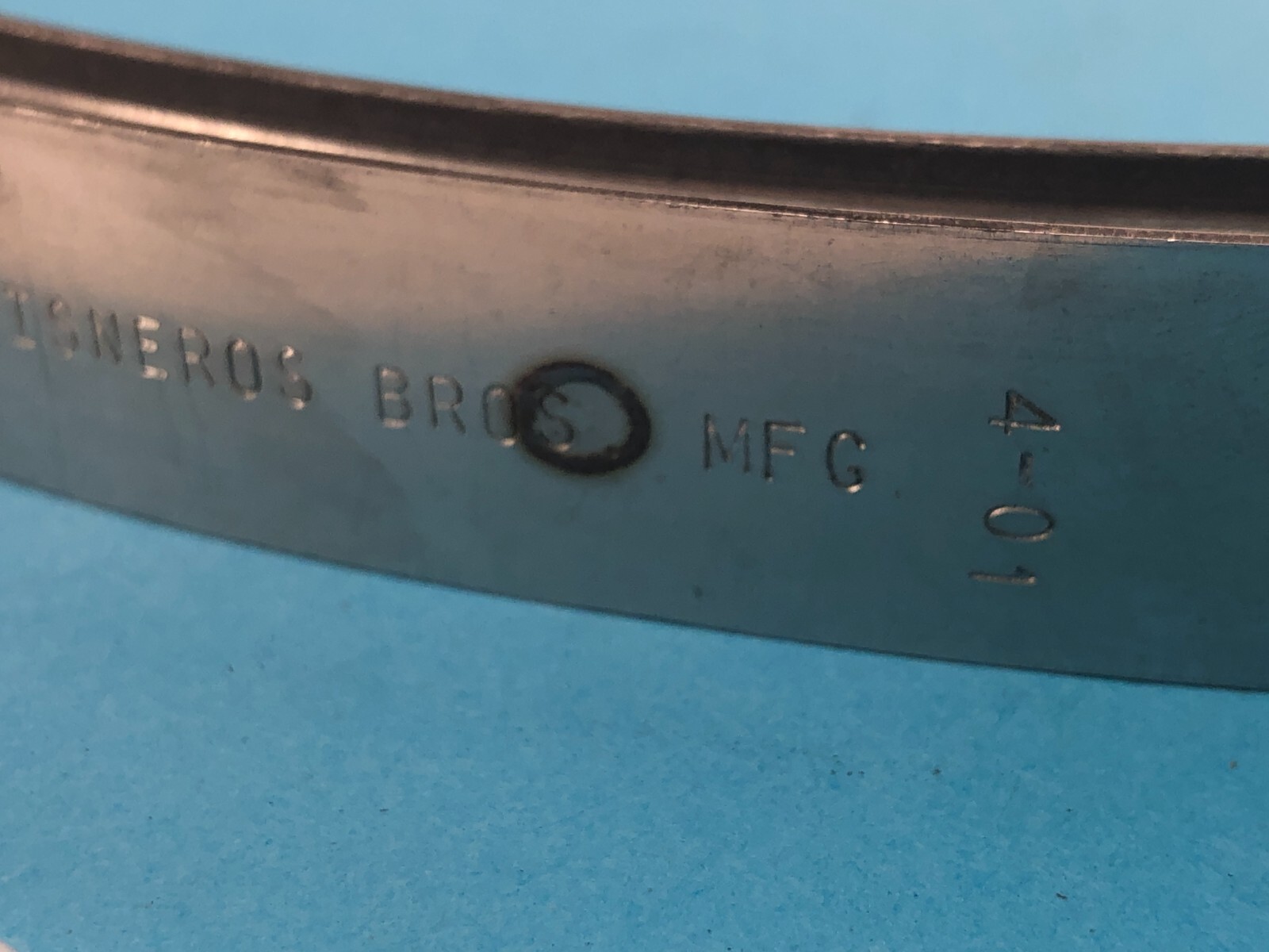 VOSS IND. S/S V-BAND COUPLING CLAMP aprox. 10″dia. FAST SHIP **NEW**