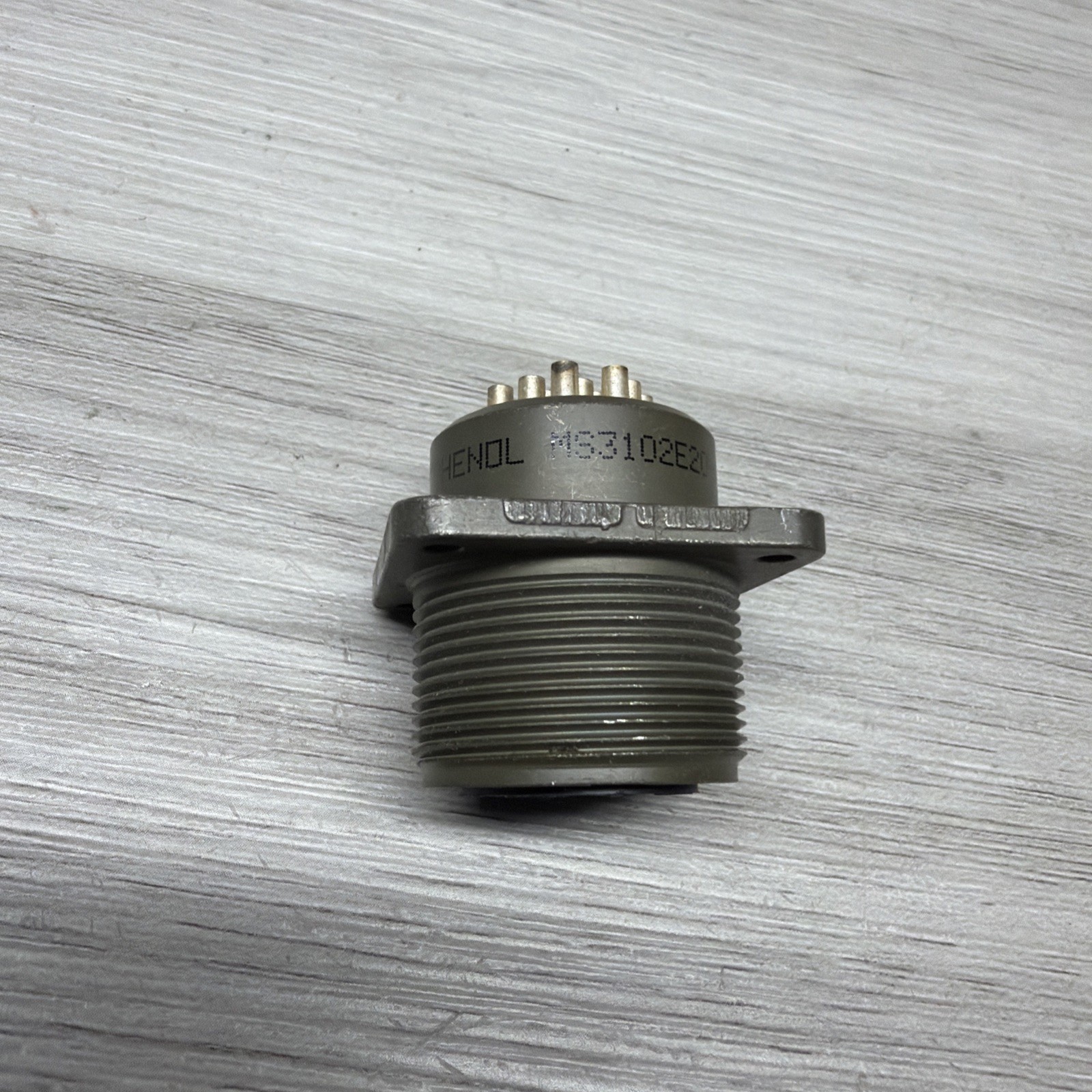 Amphenol MS3102E20-27S 14-Pin Receptacle For Circular Connector, New