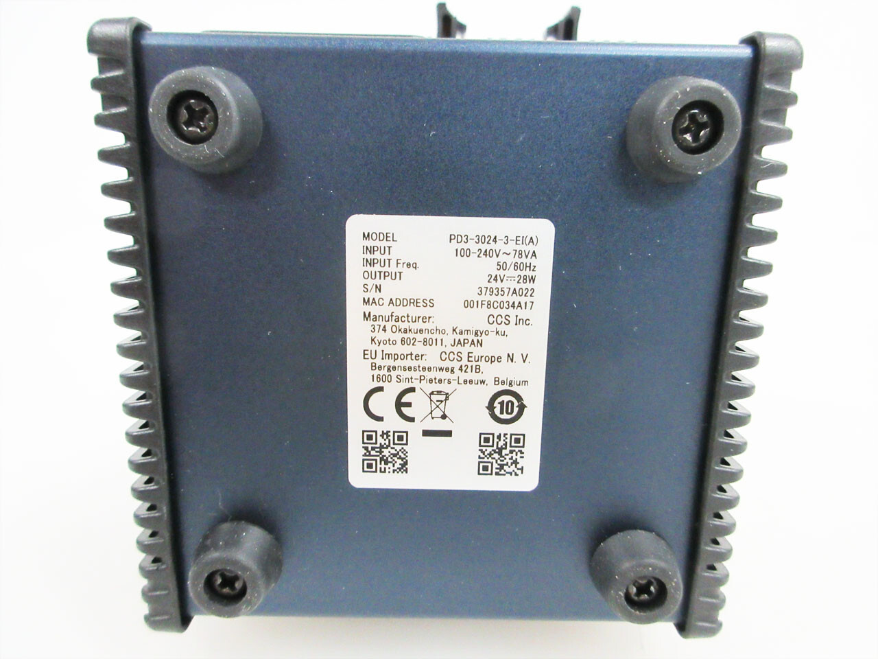 CCS PD3-3024-3-EI(A) DIGITAL CONTROL UNIT FOR LED LIGHT UNIT ETHERNET