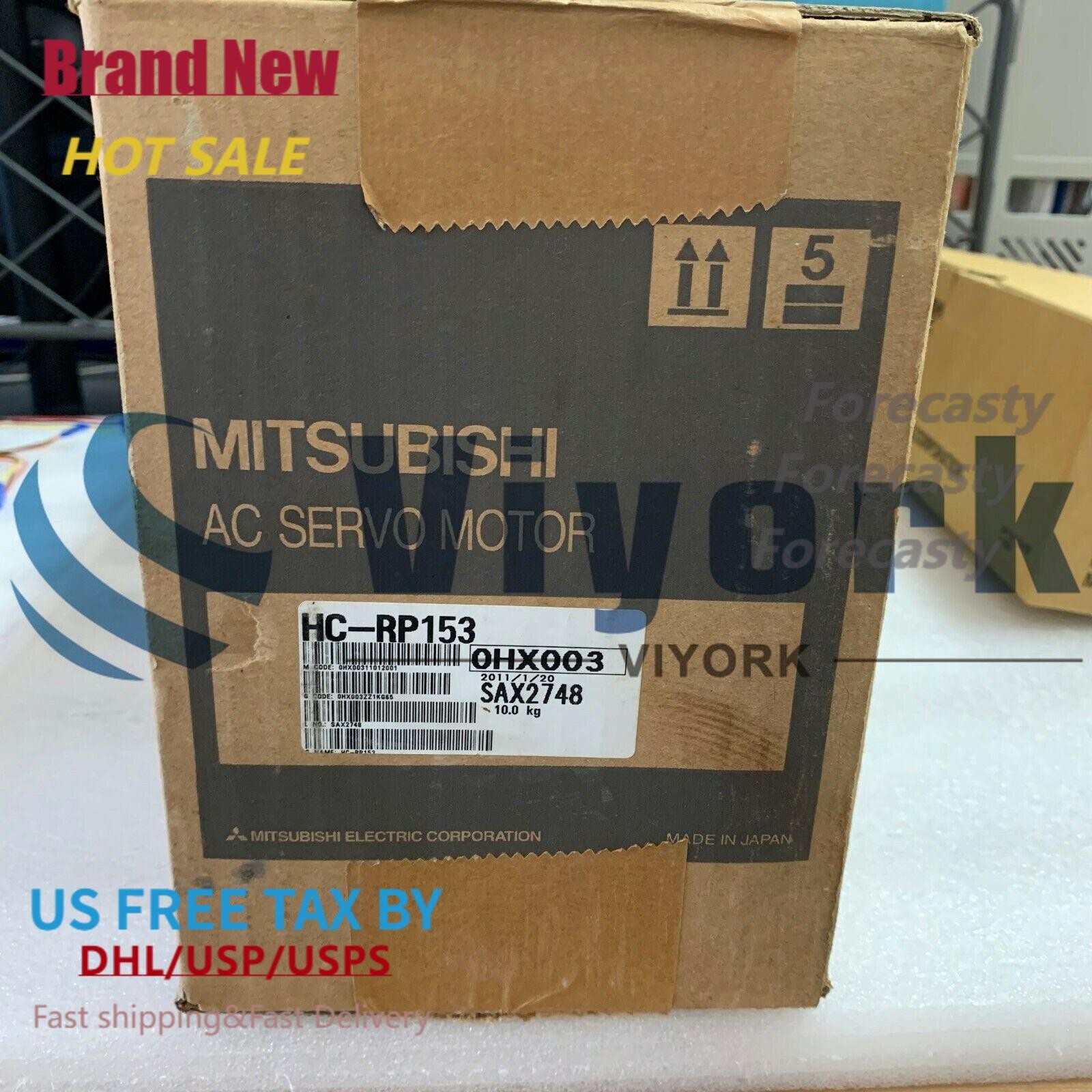 Mitsubishi HC-RP153 AC SERVO MOTOR SRVMTR 1.5KW 3000RPM NEW