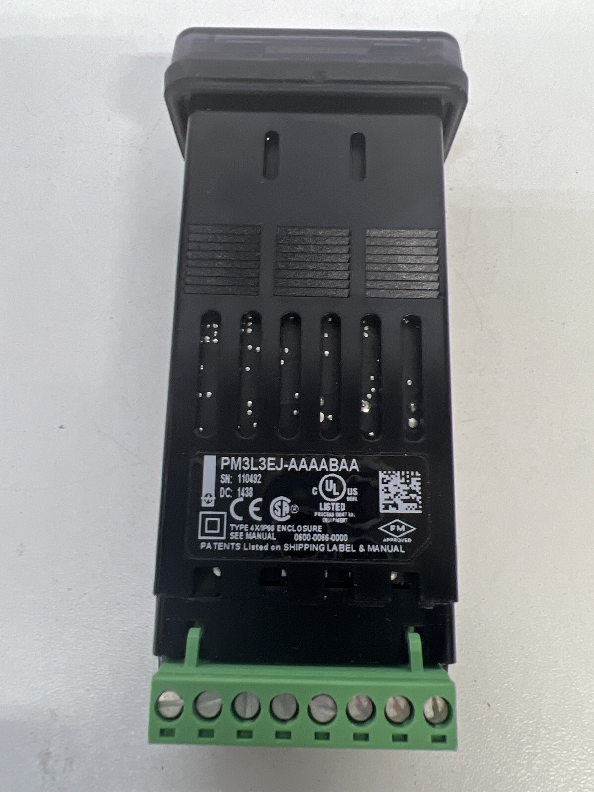 WATLOW EZ-Zone , PID Controller PM3L3EJ-AAAABAA / PM3L3EJAAAABAA / 1768-6560