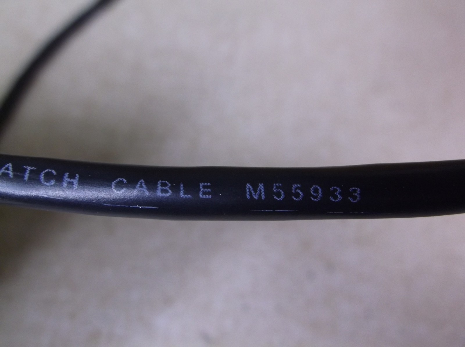NEW 4′ Mohawk/CDT E109048 24 AWG CMR ETL TIA/EIA 568-A Cat.5 Patch Cable M55933