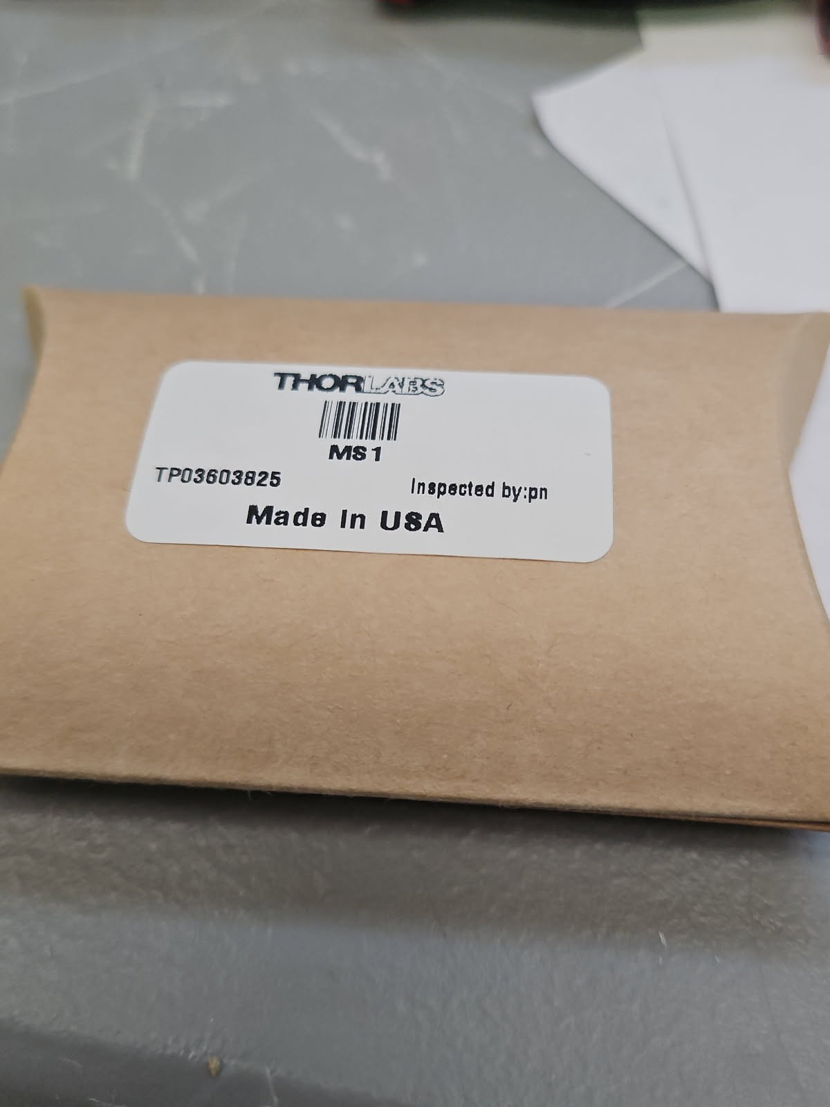 MS1 THORLABS 1/4″ Travel Single-Axis Translation Stage End-Mount Adjuster 8-32