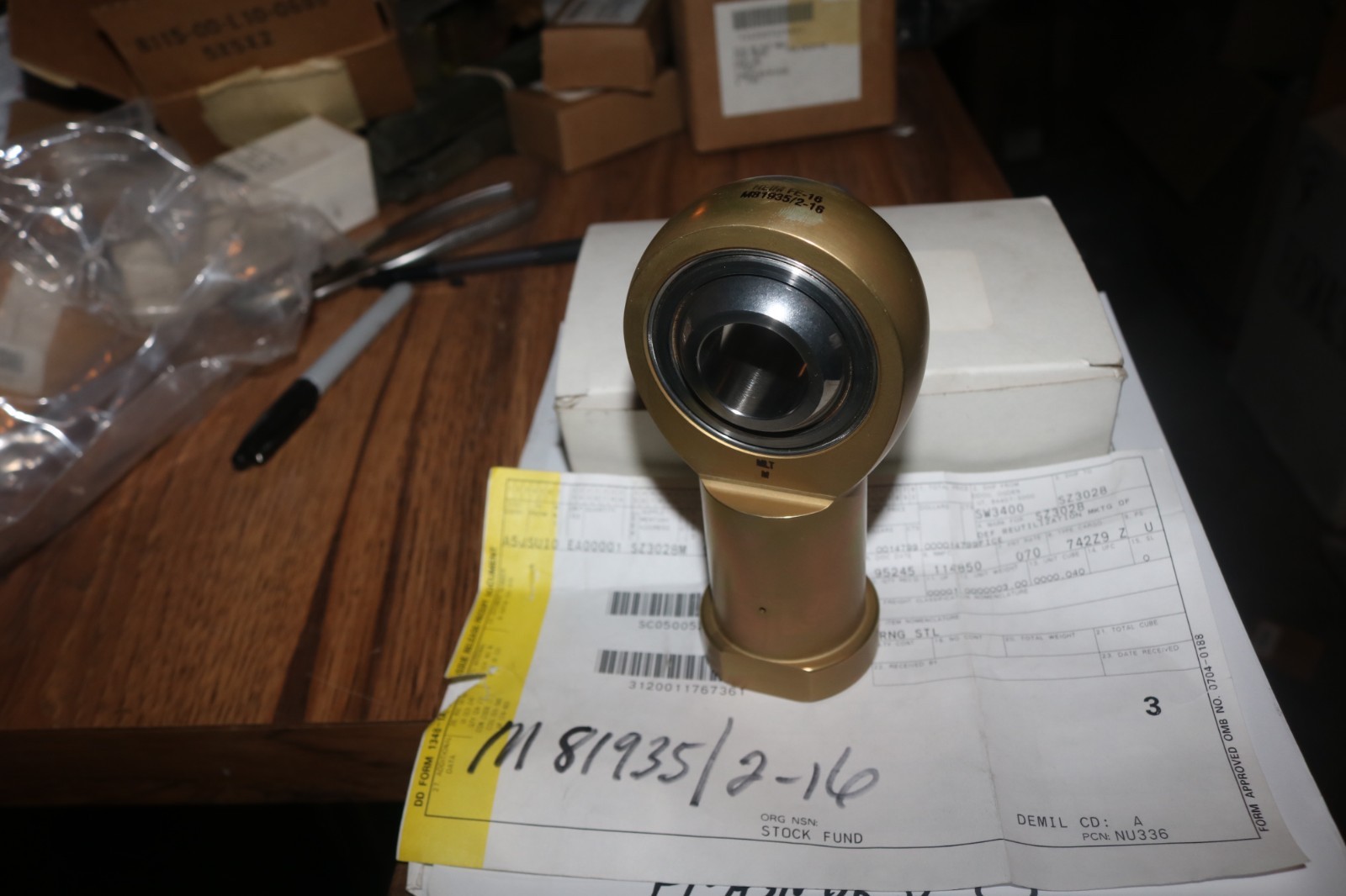 NOS RBC Heim FE-16 Rod End Bearing 1″ Bore RBC M81935 2-16 3120-01-176-7361