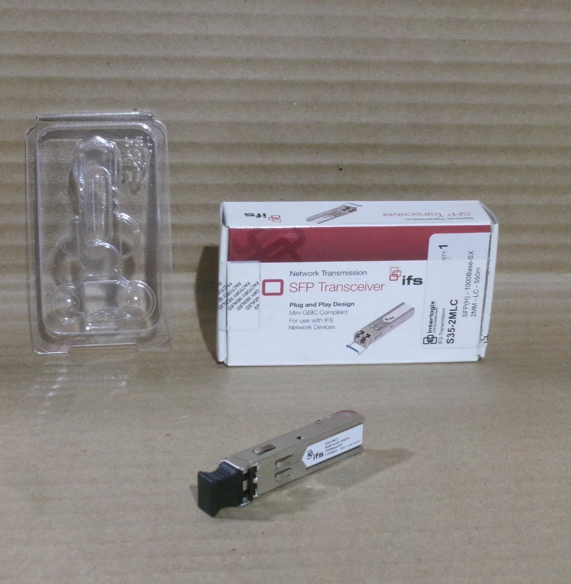 New Interlogix S35-2MLC SFP Transceiver Plug/Play Design Mini-GBIC Complaint AK