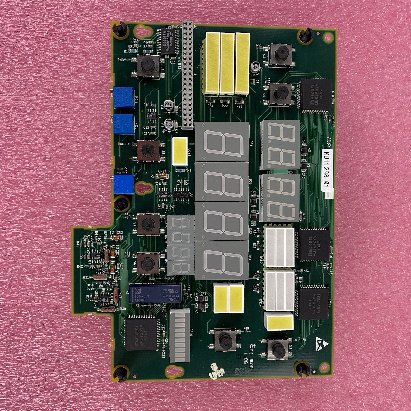 Hill Rom Drager Resuscitaire RW82VHA-1 Main LCD Control Board