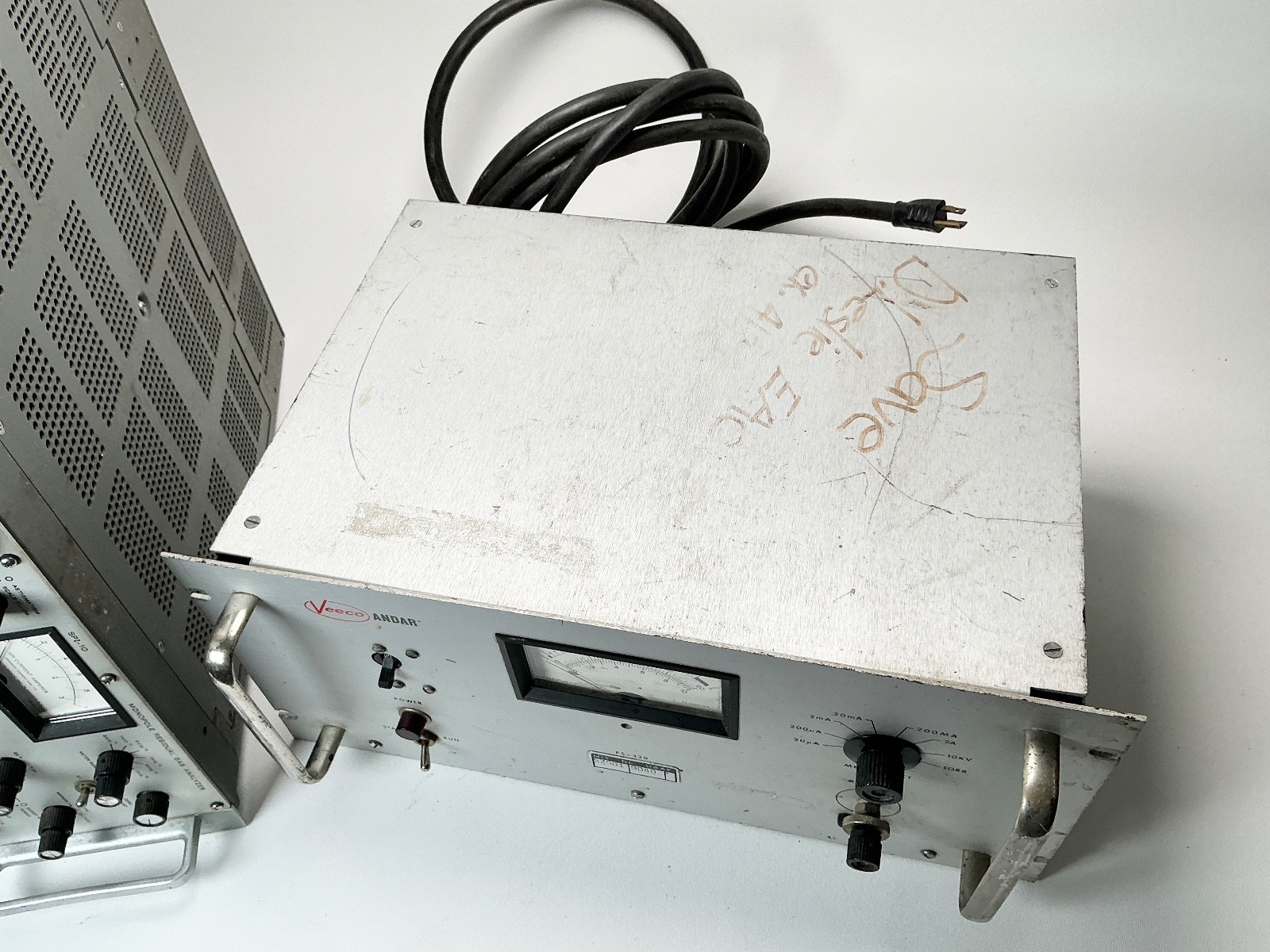 Veeco Instruments Vintage Lab Equipment Lot of 5 Test Units MIT USAF Provenance
