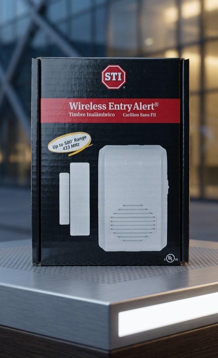 SAFETY TECHNOLOGY INTERNATIONAL STI-3360 Wireless Doorbell Chime w/Receiver