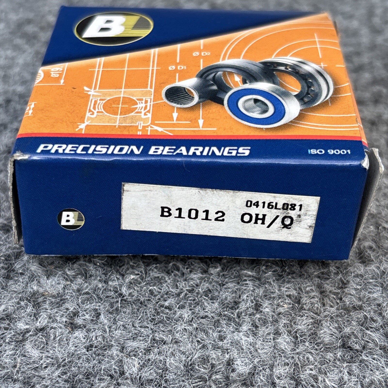 BL Bearing B-1012 NEEDLE ROLLER BEARING 5/8″ ID x 13/16″ OD x 3/4″ Width New