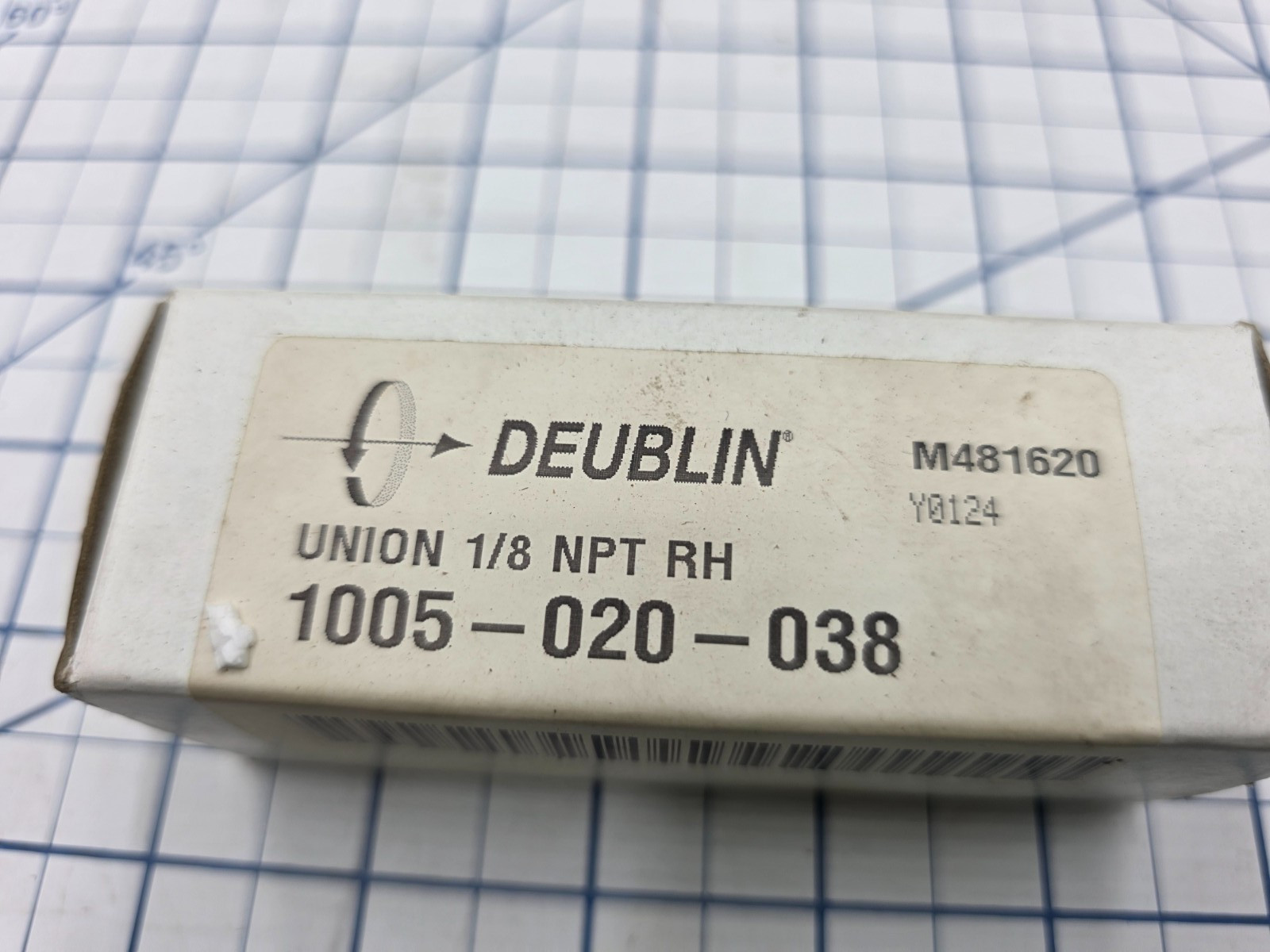 DEUBLIN 1005-020-038 Rotary UNION 1/8 NPT RH