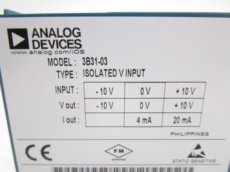 ANALOG DEVICES 3B31-03 10V NSNP