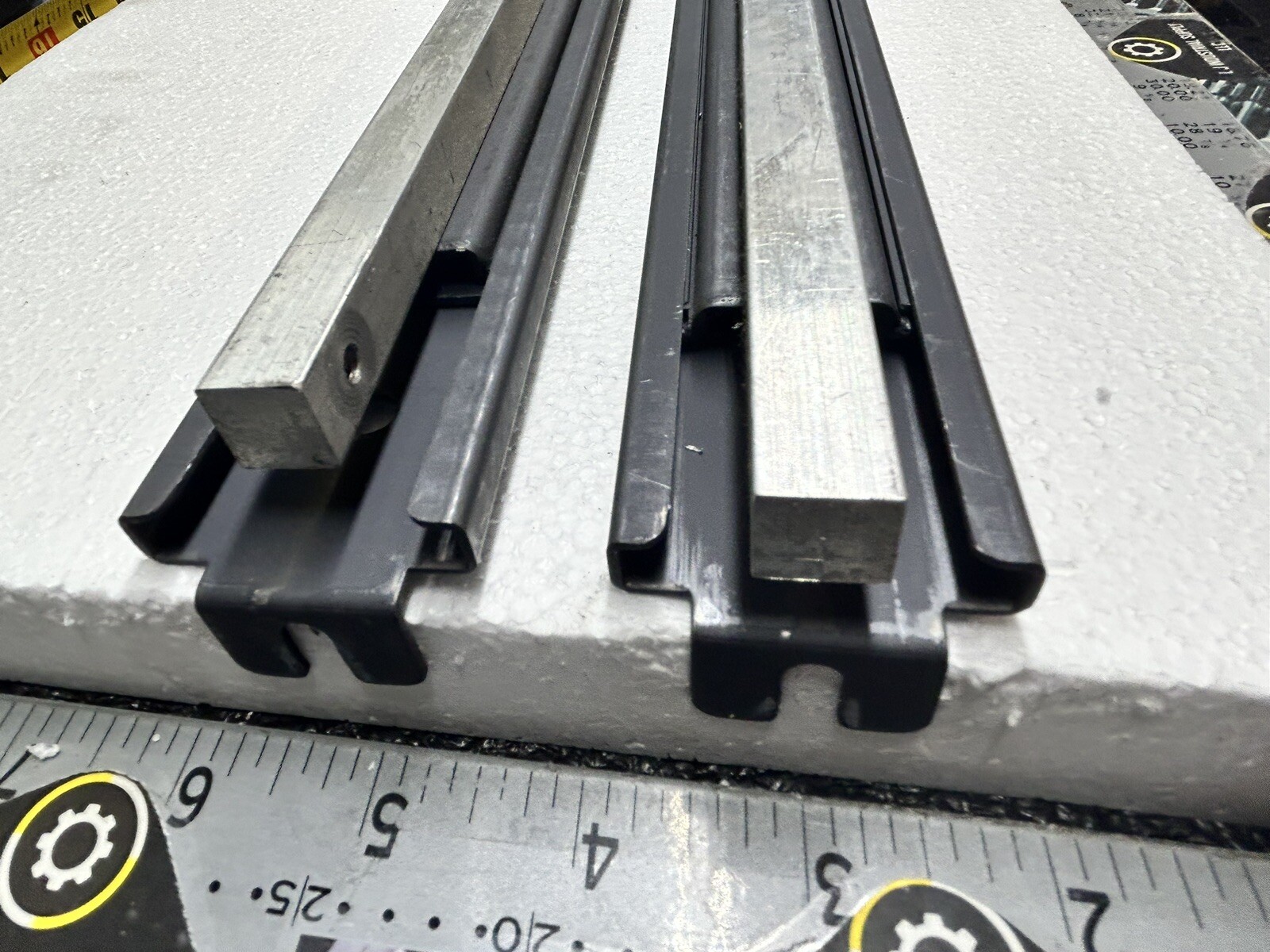 (1-Pair) GENERAL DEVICES CC3041-00-0220 Telescoping Rails_22” + 21” Extension