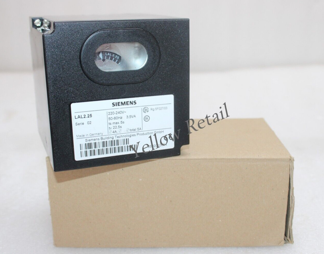 SIEMENS LAL2.25 OIL BURNER CONTROLLER 220-240V 50/60Hz LAL225