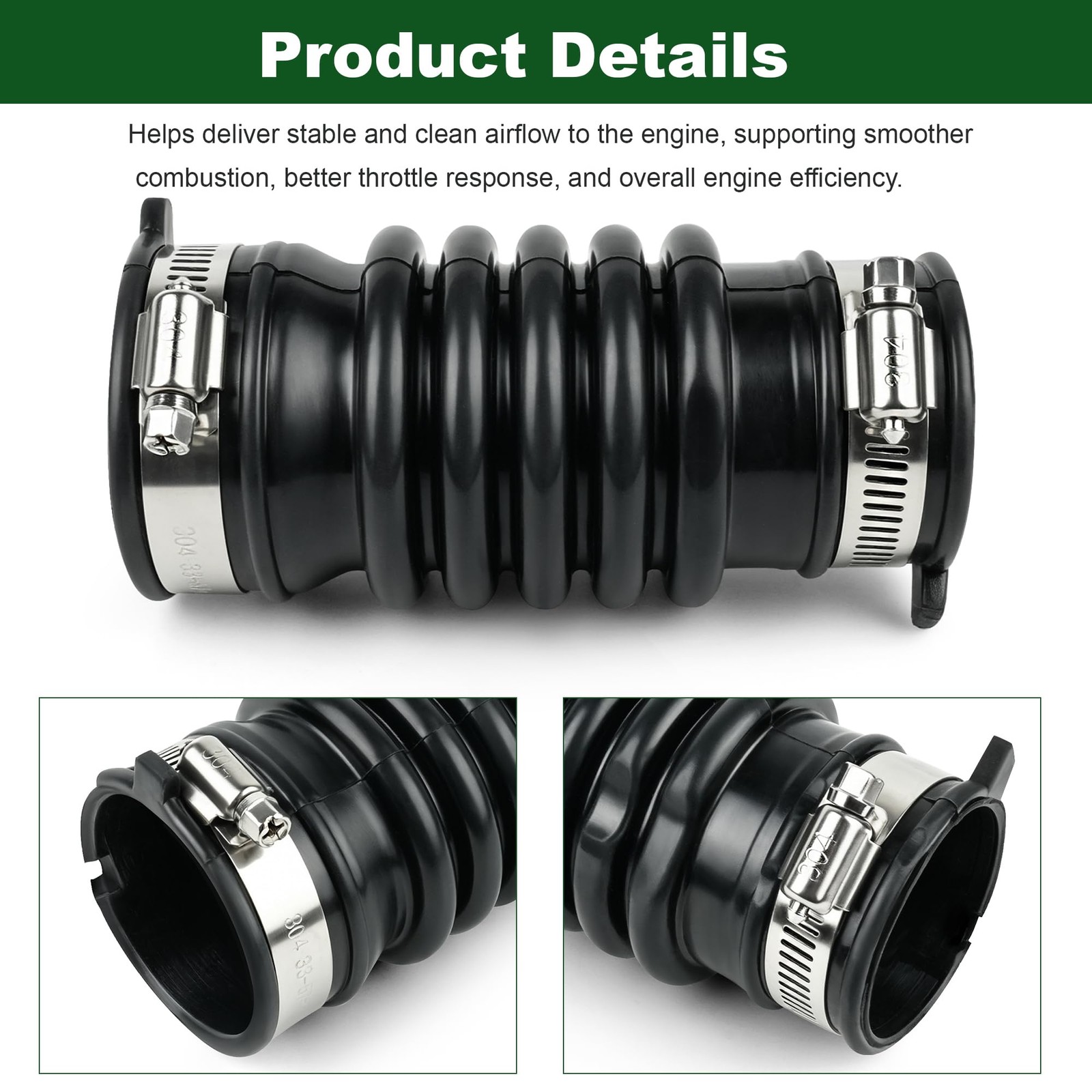 16578-9KA0A Engine Air Intake Hose Duct Tube Compatible with Nissan Versa 201…