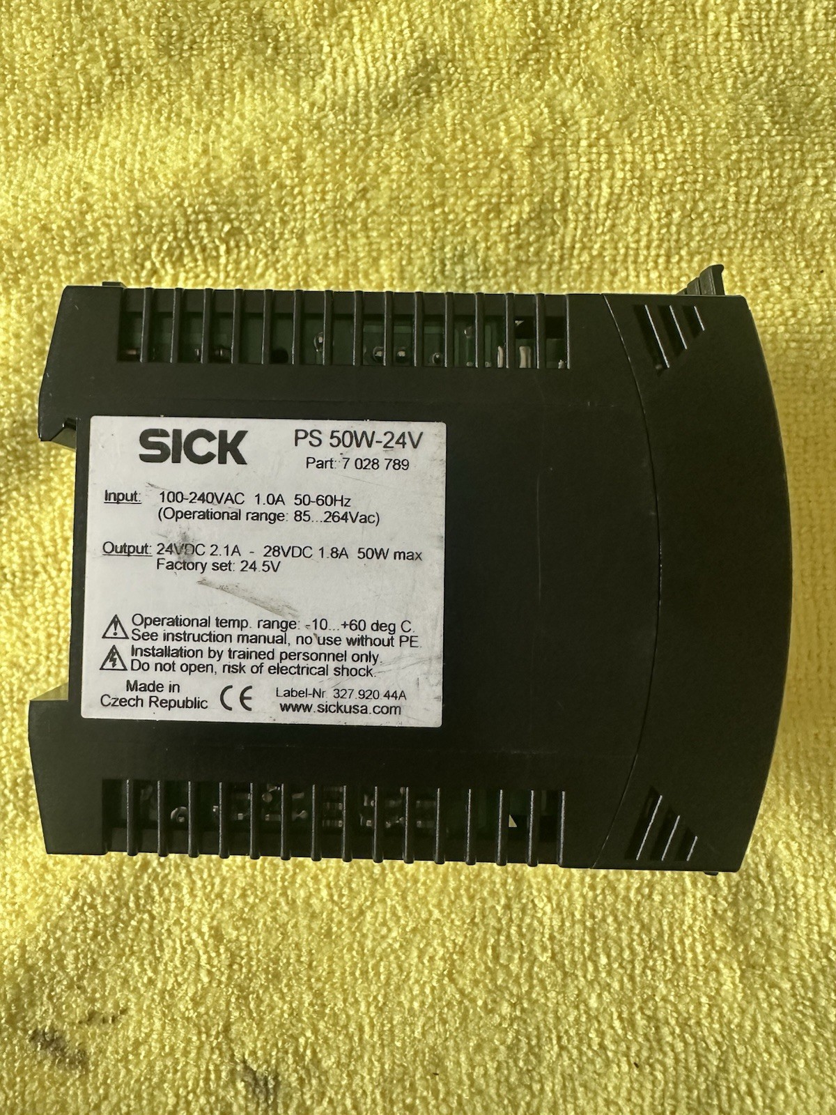 Sick 7 028 789 (PS50W-24V) Brand New