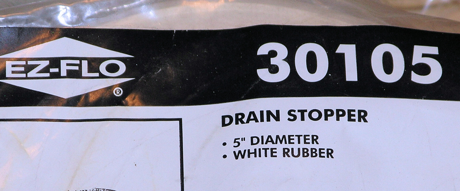 Wholesale Lot of 80 EZ-Flo 30105 RUBBER Drain Stopper up to 4 3/4″ Pipe Diameter