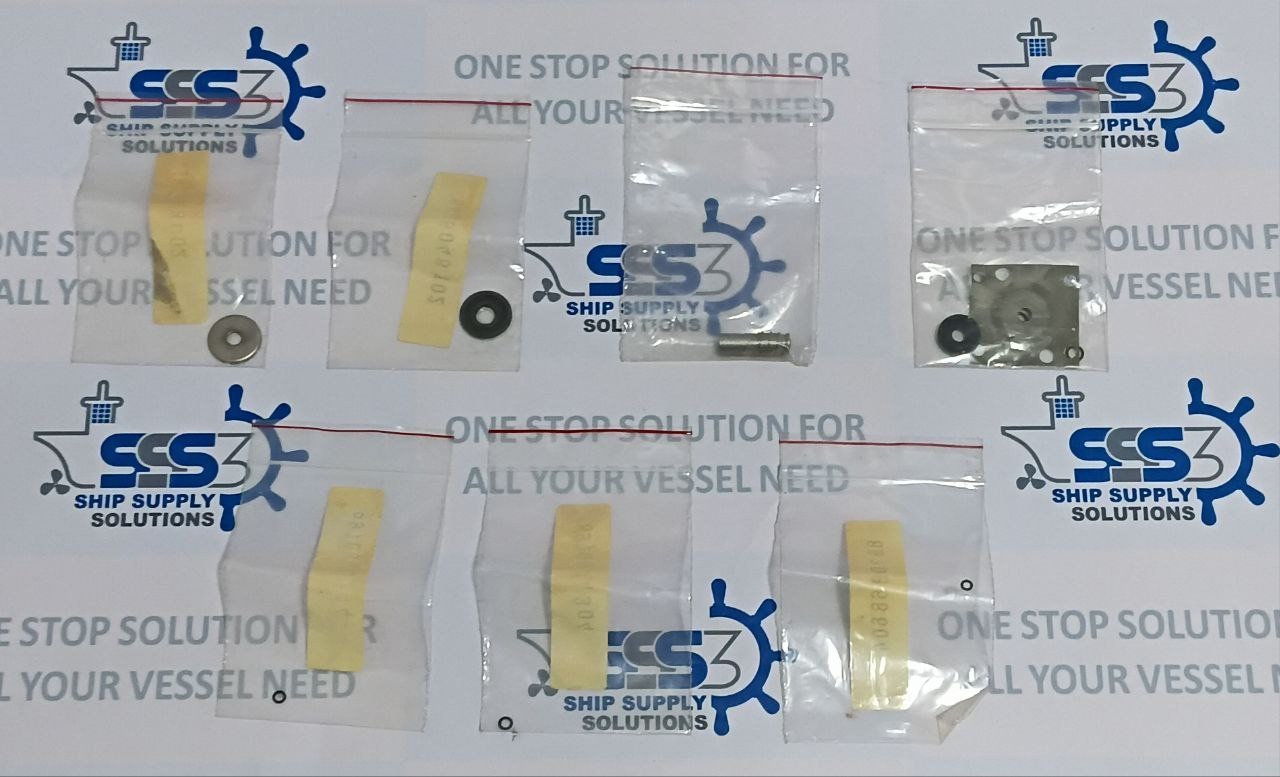 Marine Repair Seal & Gasket Spare Parts Kit Mixed Washers, O-Rings, Plate