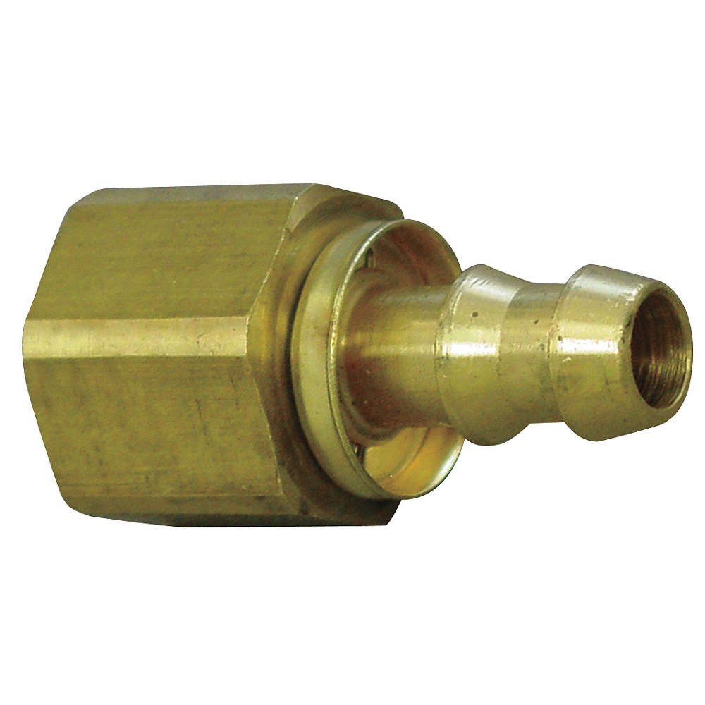 AEROQUIP 4753-6-6B Hydraulic Hose Fitting,Brass,3/8″-18,NPT 10C361