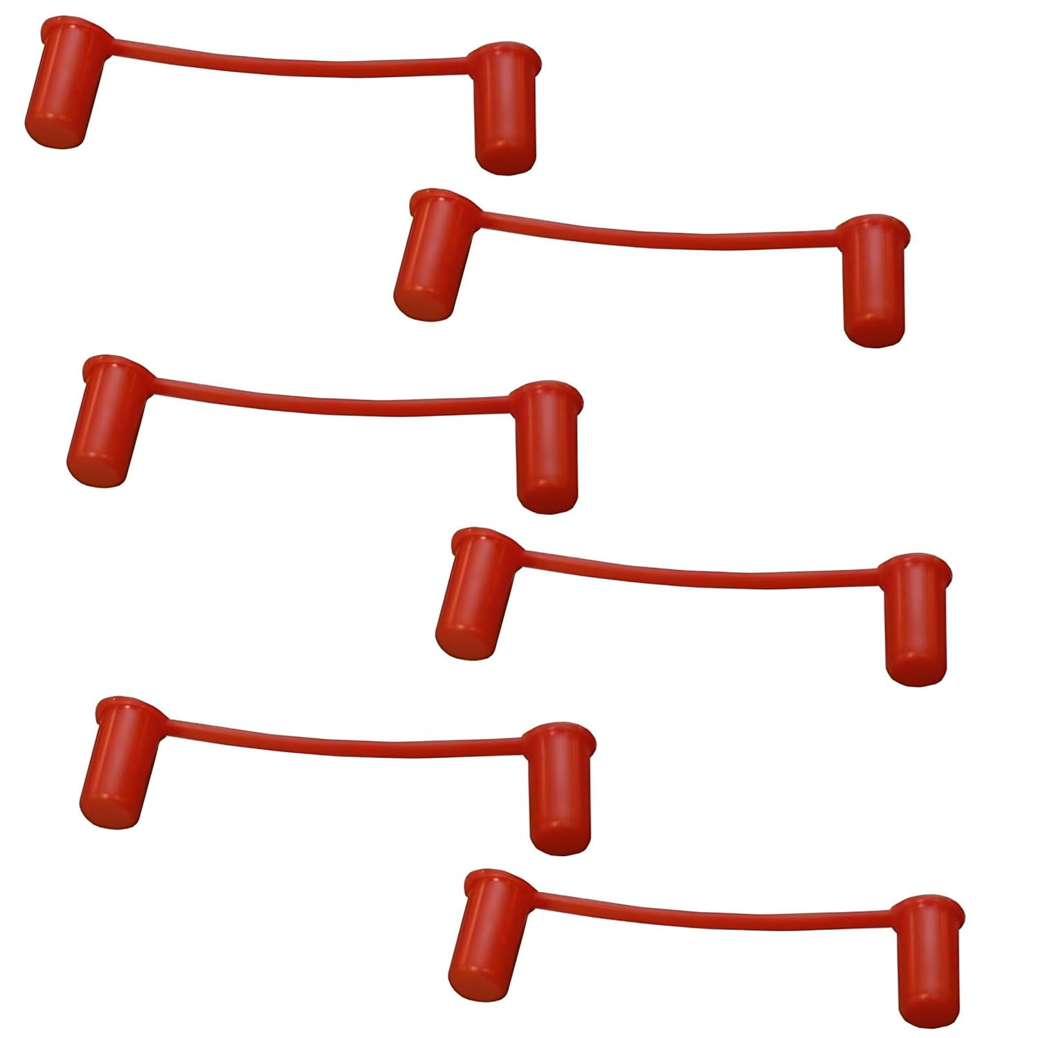 6-Pack Spout Closures for Edhard Jelly Filler | Replacement F-2265 Spout Closure