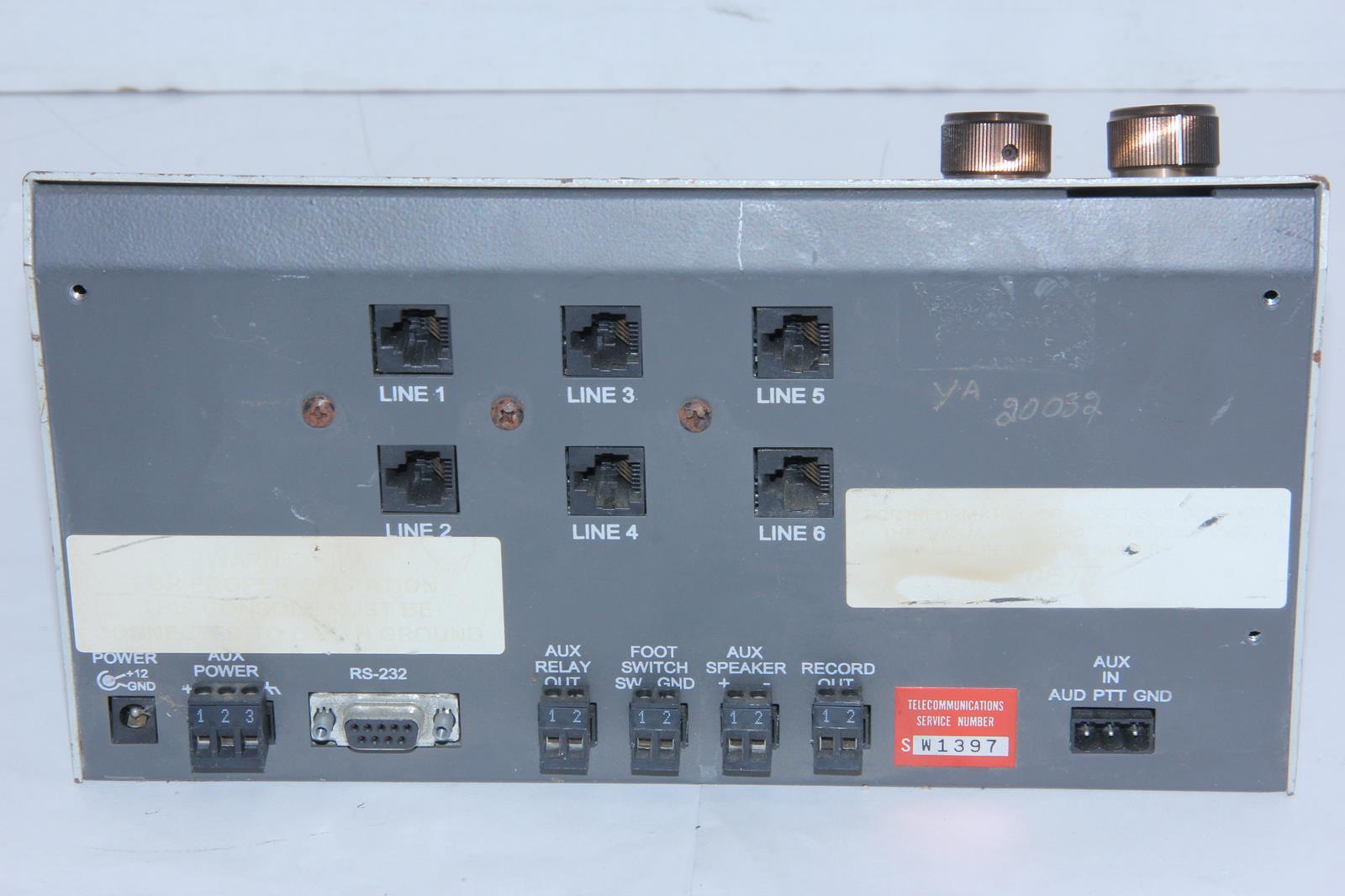 VEGA C-1610 Radio Control Console