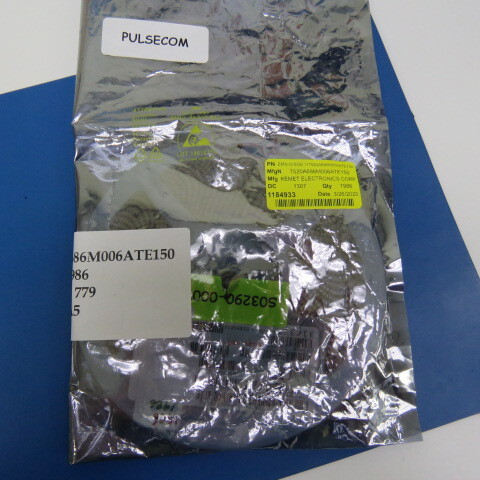 KEMET ELECTRONICS CORP T520A686M006ATE150 Qty of 125 per Lot CAP TANT 68 UF 20%