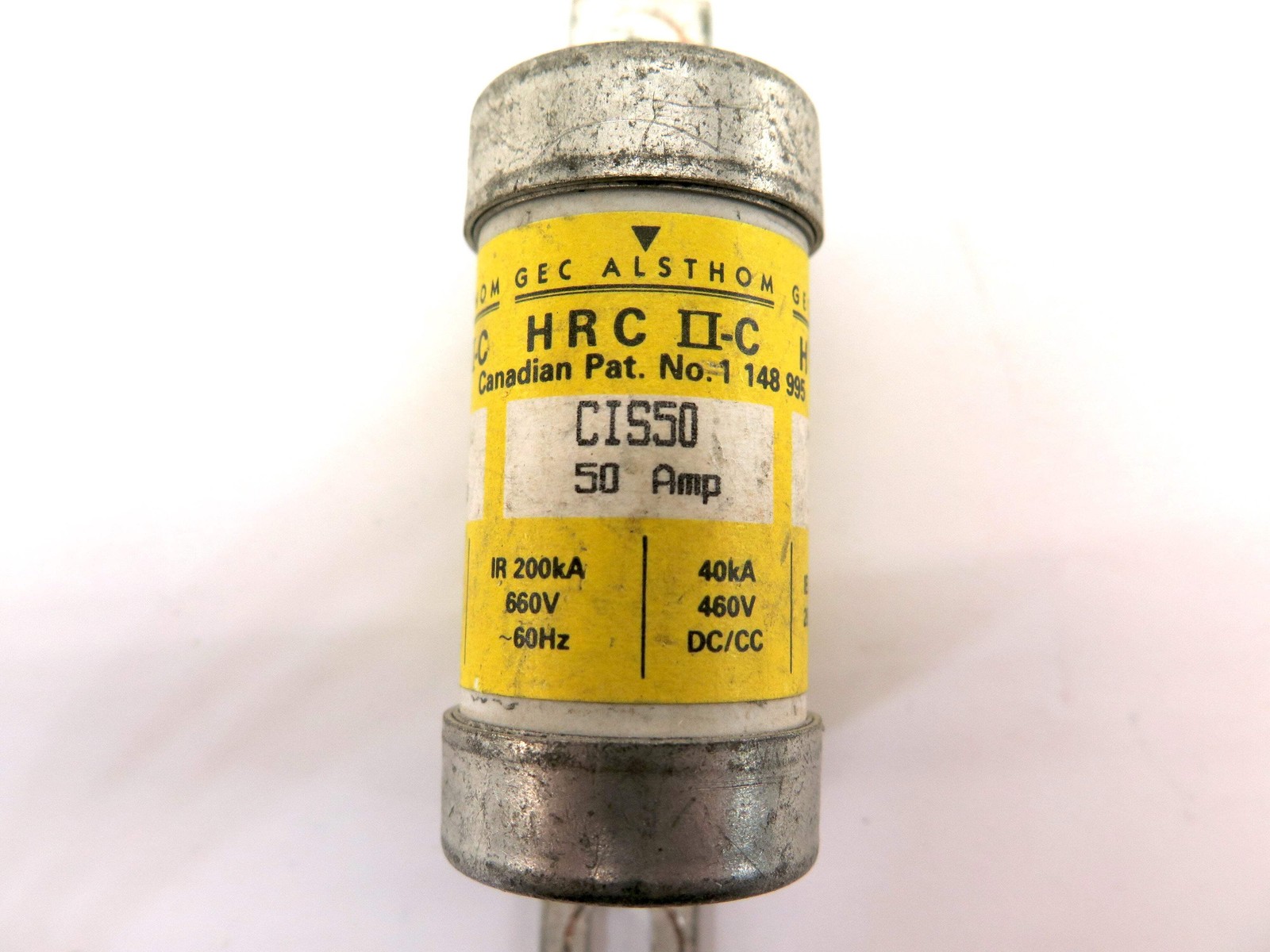 GEC Alsthom HRC II-C CIS60 Fuse 60 Amp LOT OF 3
