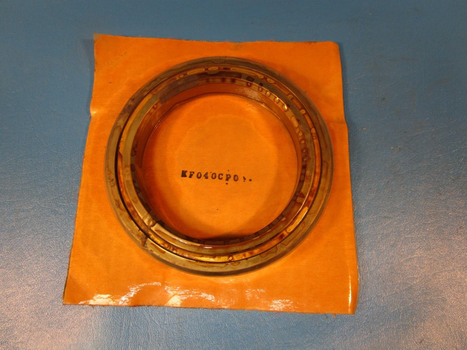 Kaydon KF040CP0, Thin Deep Grove Ball Bearing, 4” Bore, 5 ½” OD CSCF040