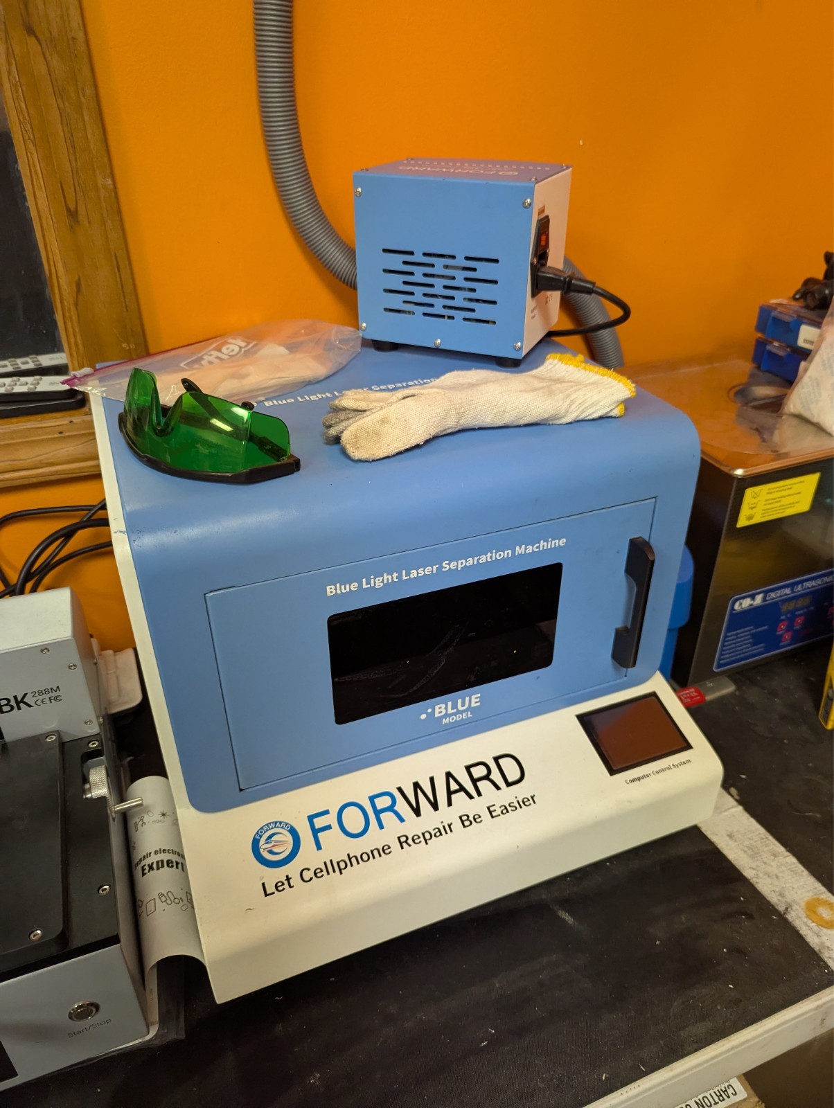 Forward Blue Light Laser Separation Machine with Air Purifier USA Seller