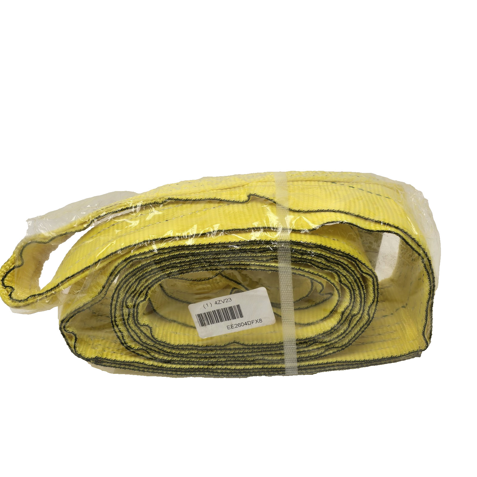 LIFT-ALL Web Sling: Type 3, Polyester, 8 ft Sling Lg, 12 in Eye Lg, 2 Plies
