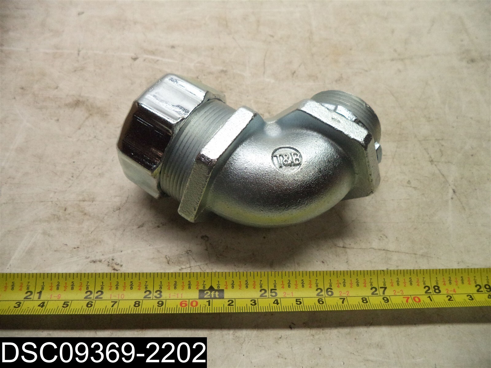 QTY=125 (5 Boxes of 25): 5255 T&B 1-1/4″ Liquid Tight Flexible Conduit Connector