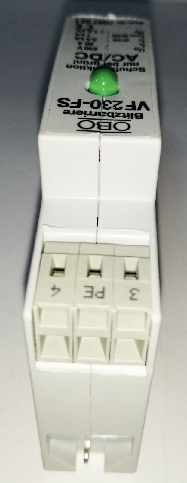 OBO Blitzbarriere VF 230-AC/DC-FS Overvoltage Protector