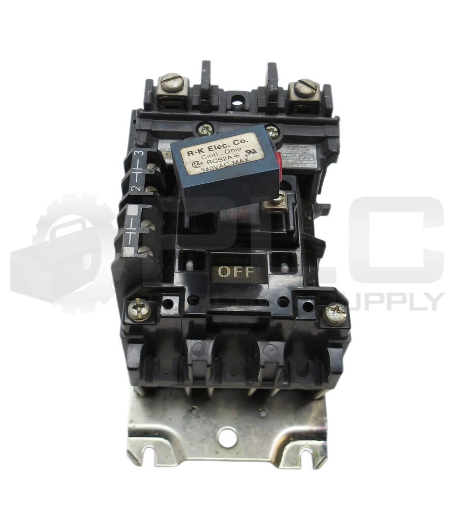 ALLEN BRADLEY 500-BOD920 /B W/ CB236 W/ (2) 595-A /B W/ RCS2A-6 W/ 40410-326-52