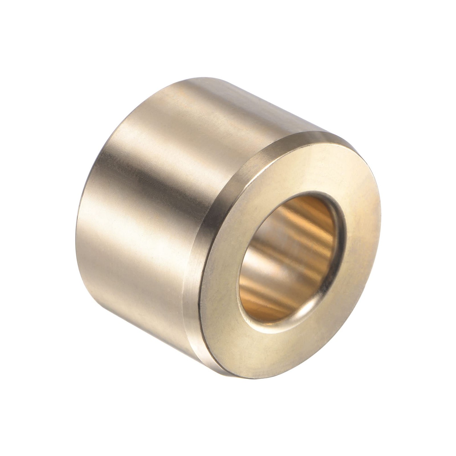 5/8 X 1 1/4 X 7/8 Brass Tone Oilless Sleeve Bearing Bushing For Machinery