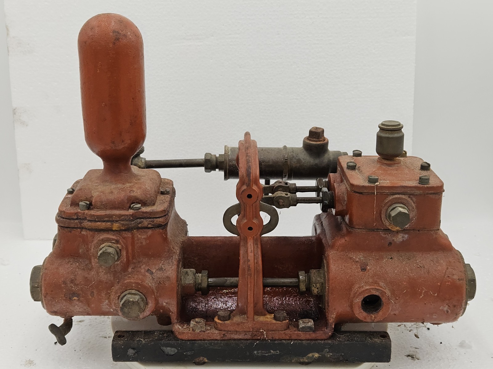 Antique Original Roberts Duplex water motor, STEAM PUMP Steam Engine Dayton Ohio