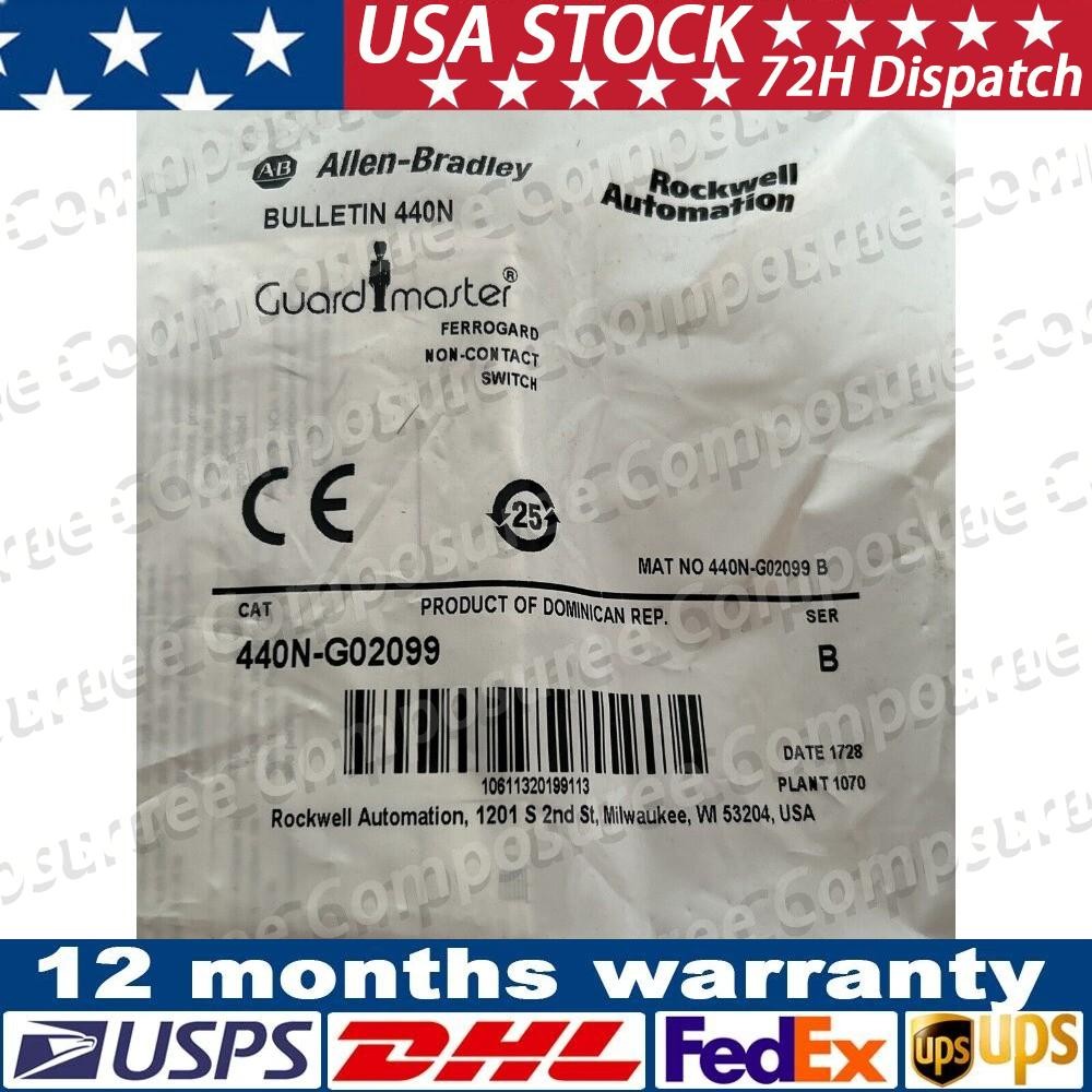 440N-G02099 ALLEN BRADLEY FERROGARD FRS21 RED PLASTIC SWITCH 24VDC US Free Tax
