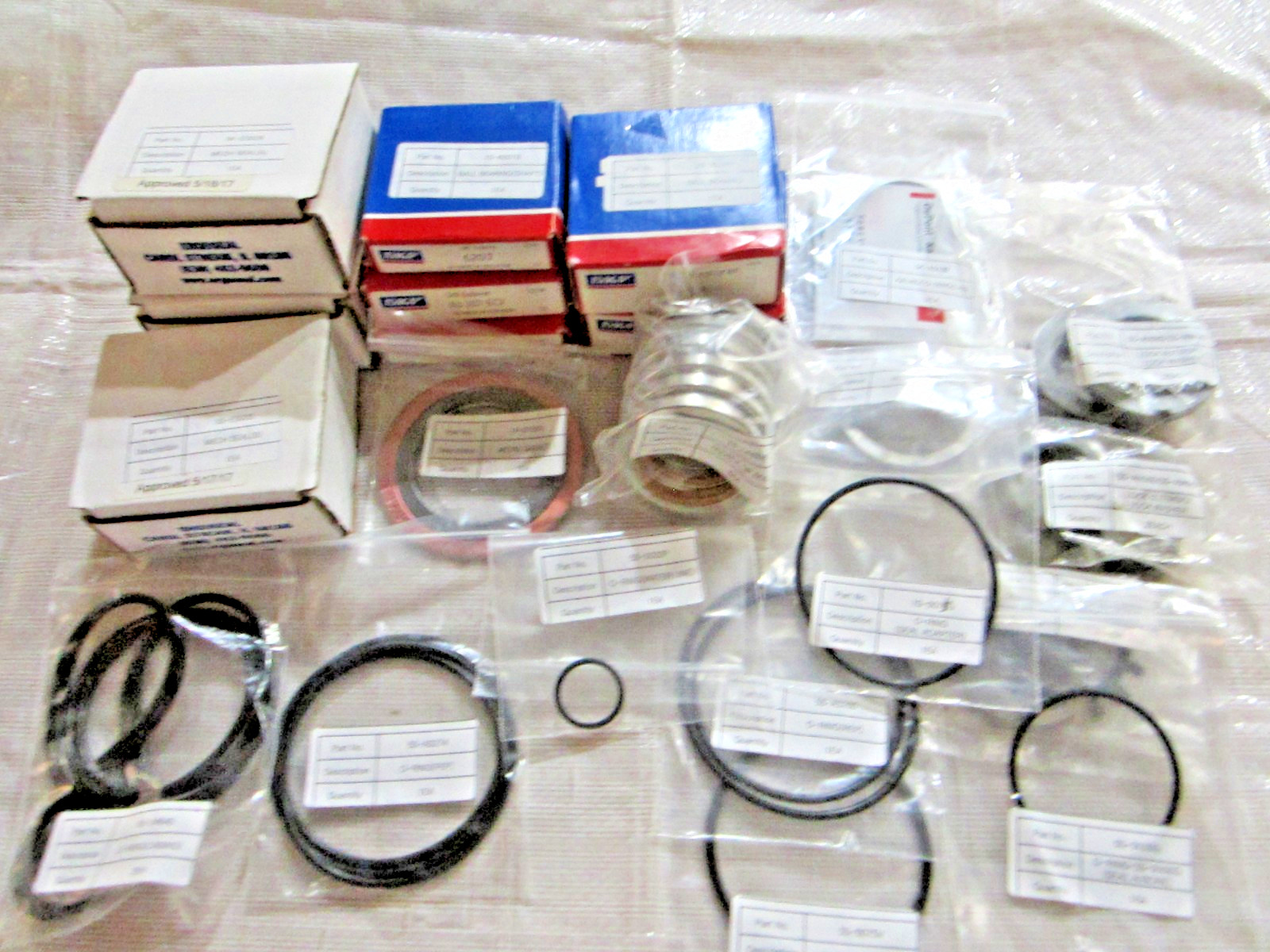 KOWEL PRECISION RDKH320NHK SPARE PARTS KIT FOR KDPH320-M/G KALREZ VACUUM PUMP