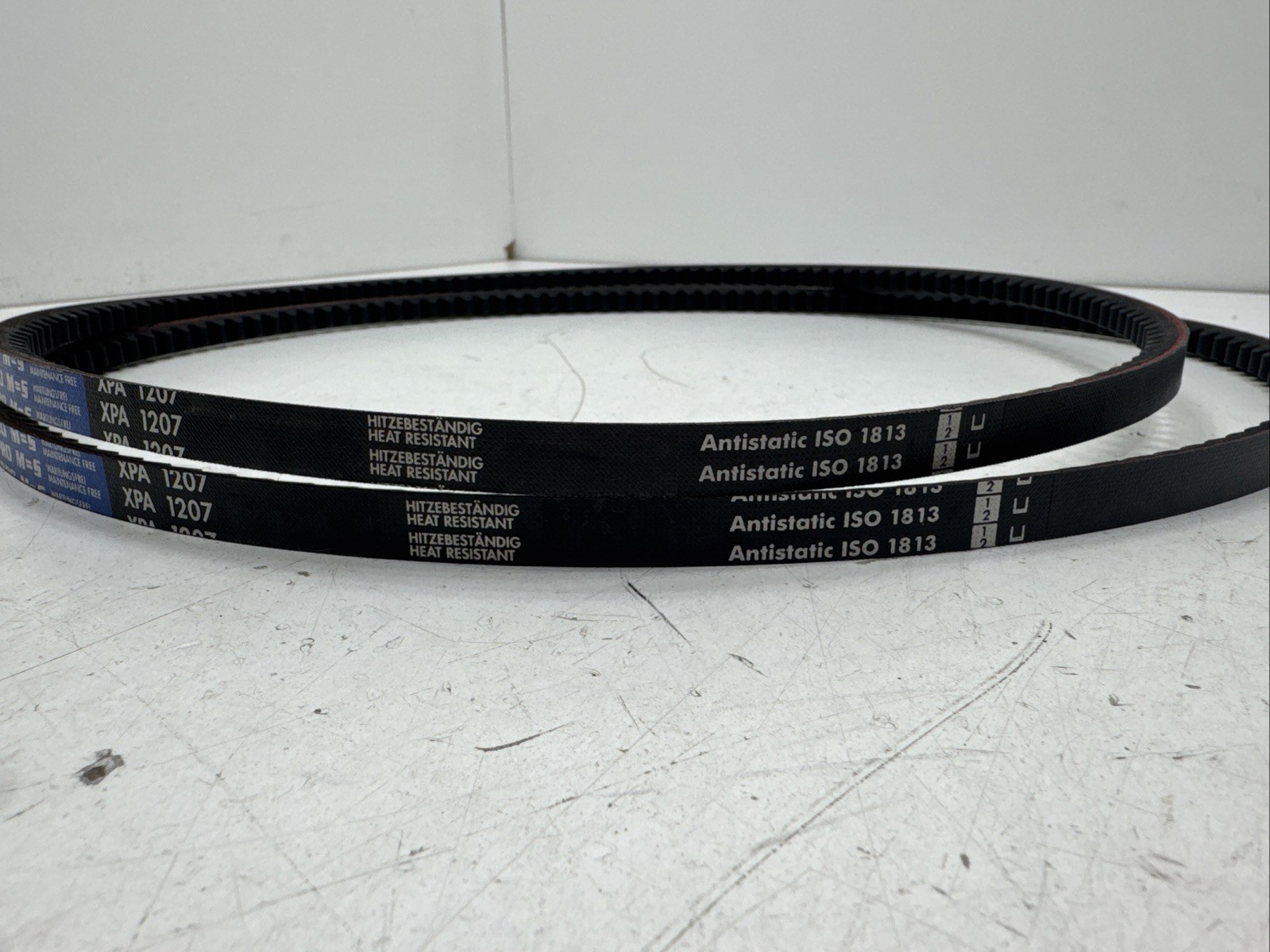 (Qty.2) Optibelt Super XE-Power Pro M=S XPA 1207 , R002.9032.5 , Cogged V-belts