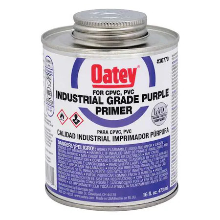 Oatey 30770 Purple Primer, 16 Oz.