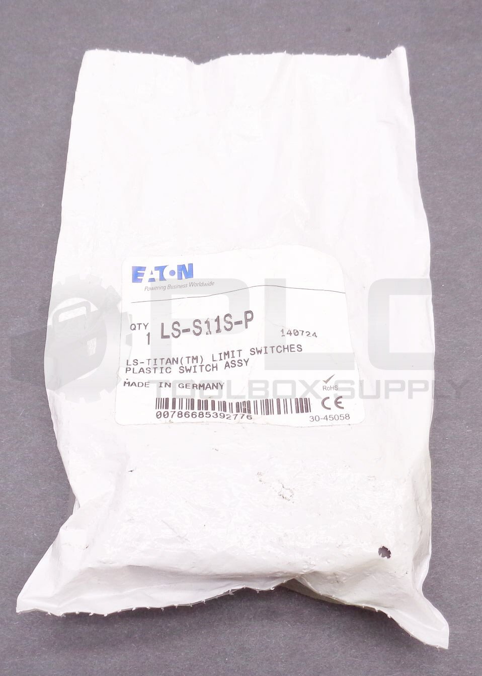 NEW EATON LS-S11S-P LS-TITAN LIMIT SWITCH PLASTIC ASSEMBLY
