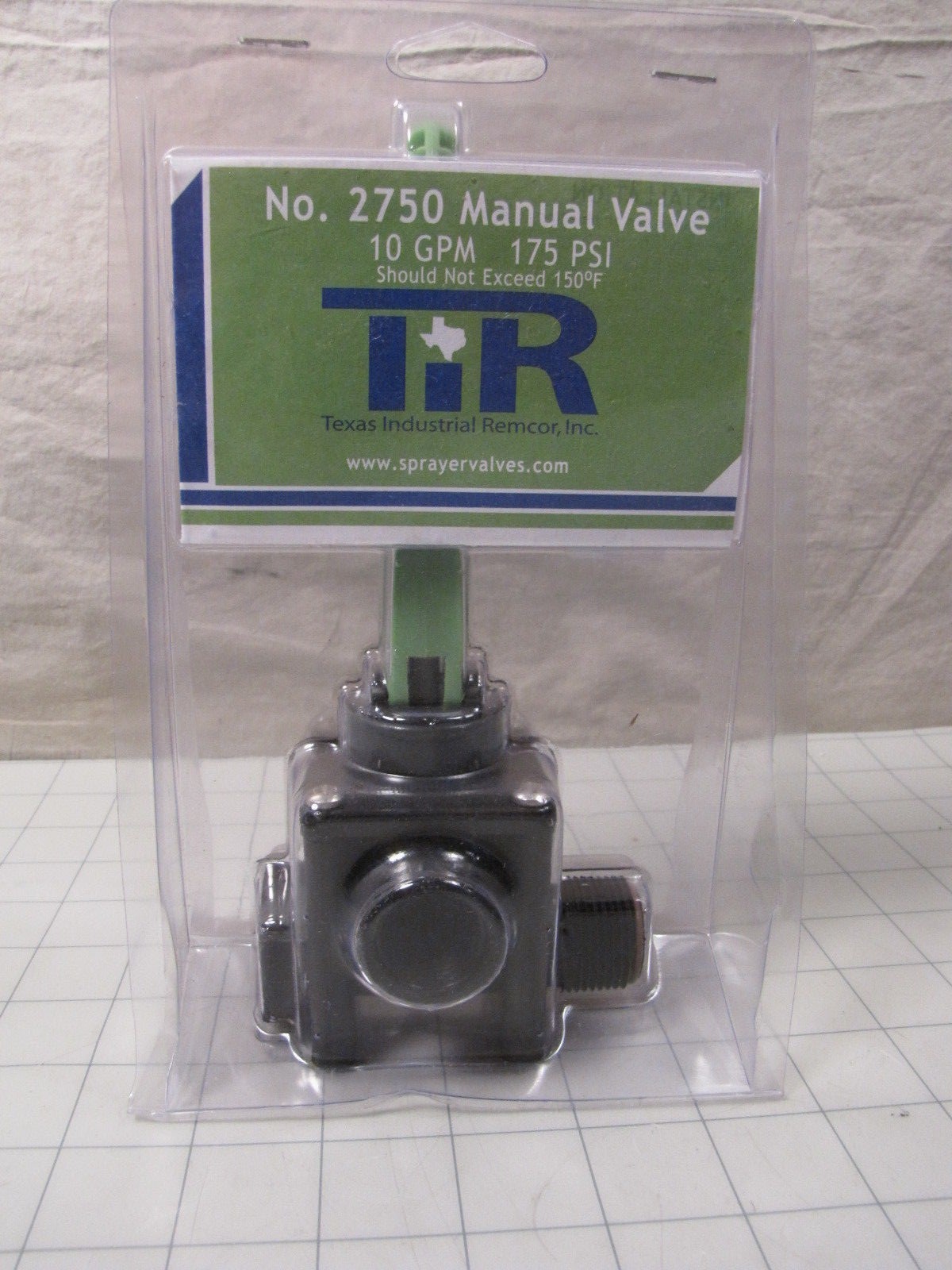 TiR 2750 Manual Valve 10 GPM 175 PSI NEW