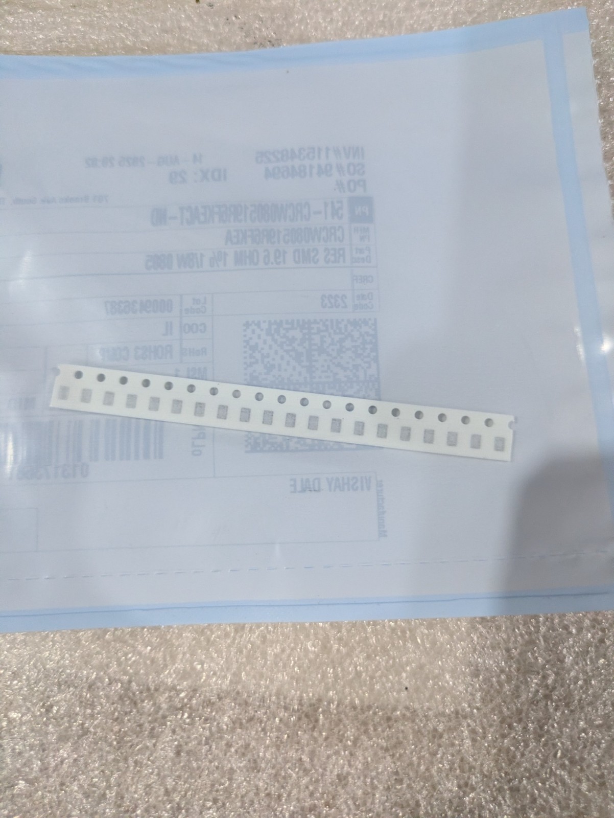 Vishay Dale CRCW0805 19.6 Ohm 1% 1/8W SMD Chip Resistor 0805 New 20/ORDER