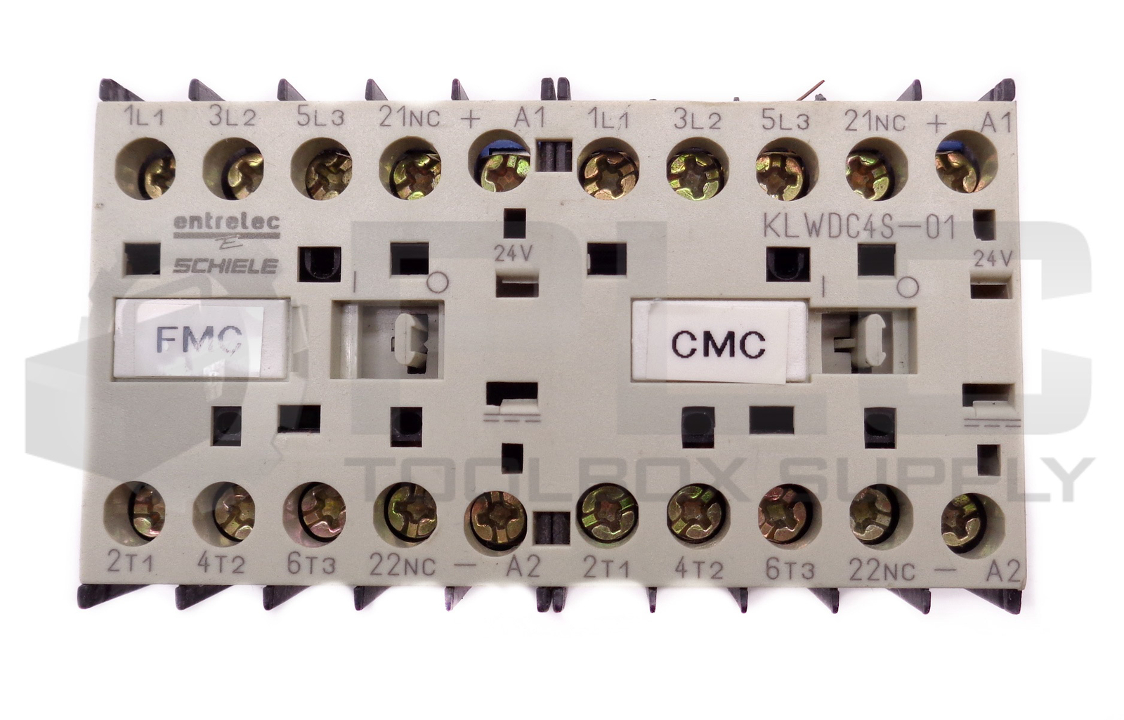 ENTRELEC SCHIELE KLWDC4S-01 CONTACT CONTROL RELAY 1 309 335 06