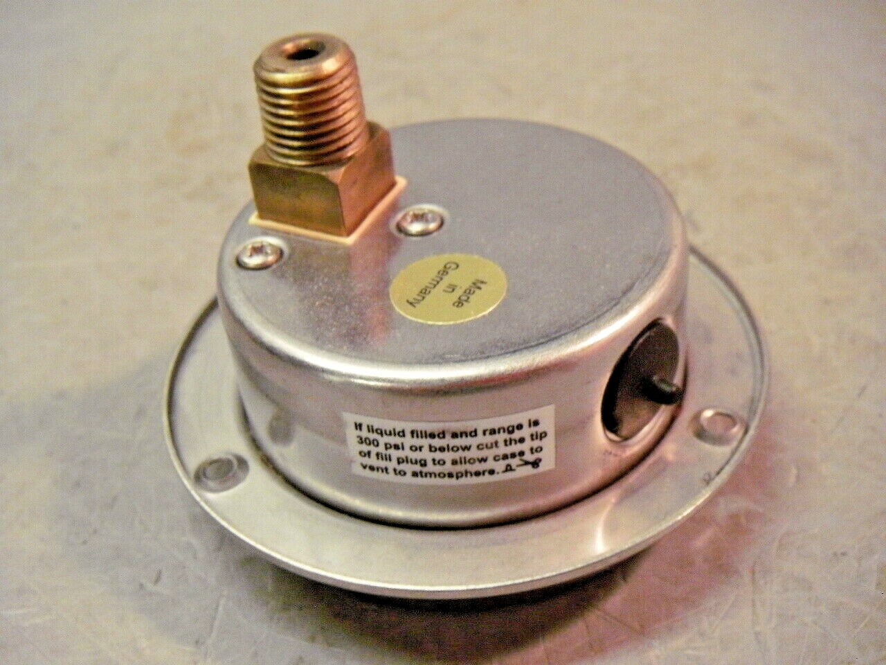 Mcdaniel Controls JBP 2-1/2″ Face Stainless Steel 0-30 PSI Gauge 1/4″ NPT