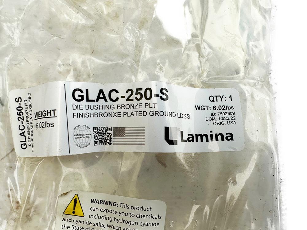 Lamina GLAC-250-S Long & Extra Long Shoulder Bushings NEW FREE FREE FAST SHIP