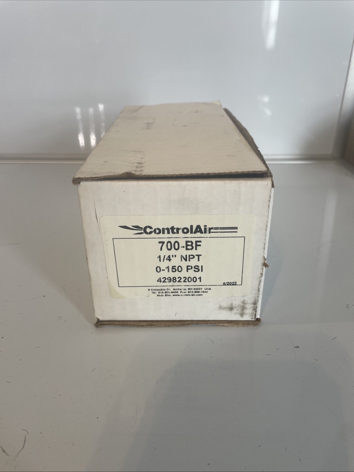 CONTROL AIR ● 700-BF 0-150PSI ● Precision Air Pressure Regulator 《New In Box》