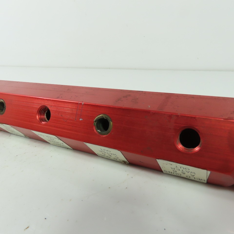 Burnham BAM-08-01-250 Manifold 10 Port Air Water 1″ Inlet 8 Outlet Ports 1/4 NPT