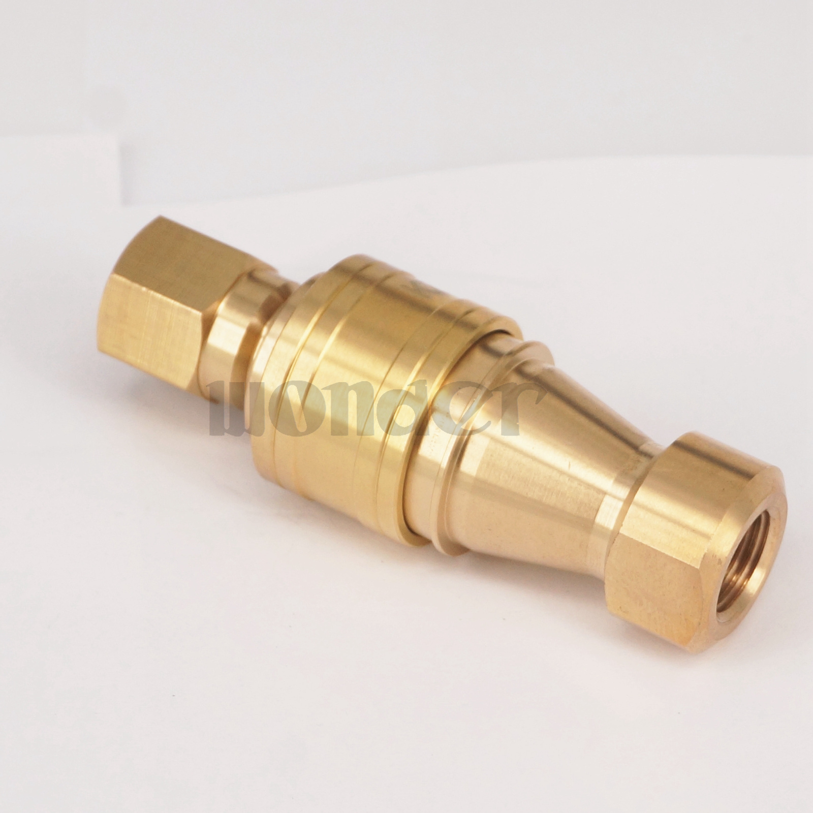 500 Bar 1/4″ BSP Female Hydraulic Brass Quick Disconnect Coupler Coupling Set
