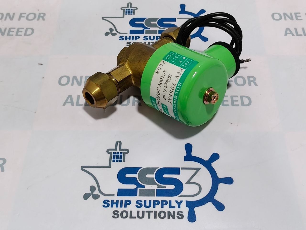 Saginomiya REV-703BXF Solenoid Valve Flon AC100V 50/60Hz 30kg f/cm² 25kg f/cm²