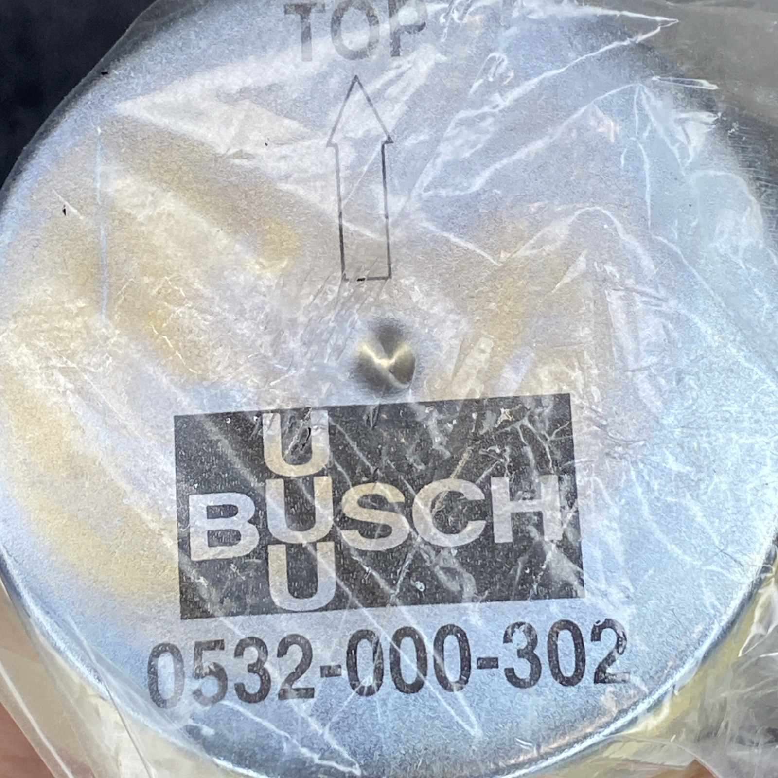 (1) Busch 0532-000-302 Filter New Old Stock In Original Packaging FREE SHIPPING